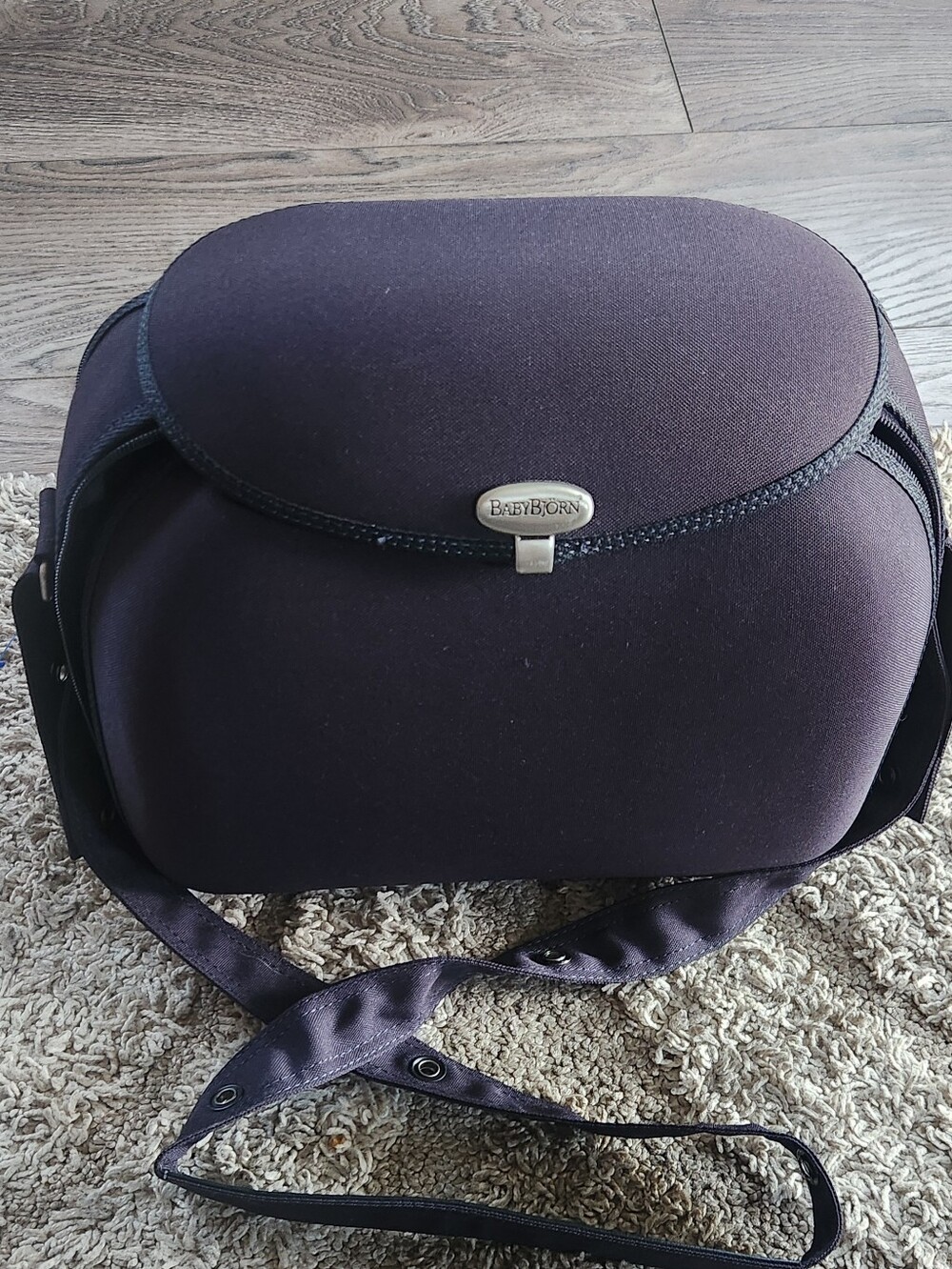 Baby Bjorn clamshell diaper bag With Changing Pad LIKE NEW